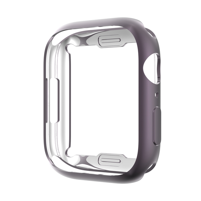 Case For Apple Watch Case 45mm/41mm/44mm/40mm/42mm/38mm 360 Full Soft Clear TPU Screen Protector for iwatch 3/4/5/6/SE/7