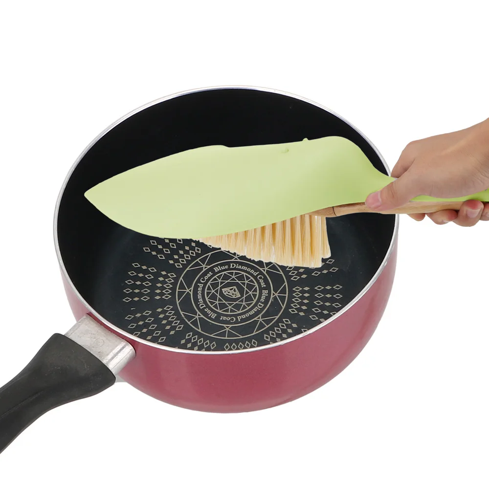 

Small Broom Set Bamboo Handle 2pcs/set Household Cleaning Brush Mini Broom Bucket Combination Dust Shovel