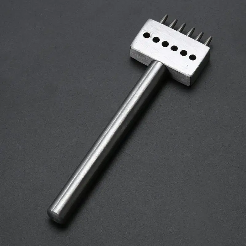 5 мм ремесло кожа пробивая DIY ряд круговой вырез сшитые отверстия Расстояние инструмент отверстие пробивая ряд отрезать круглое отверстие Ling Cut