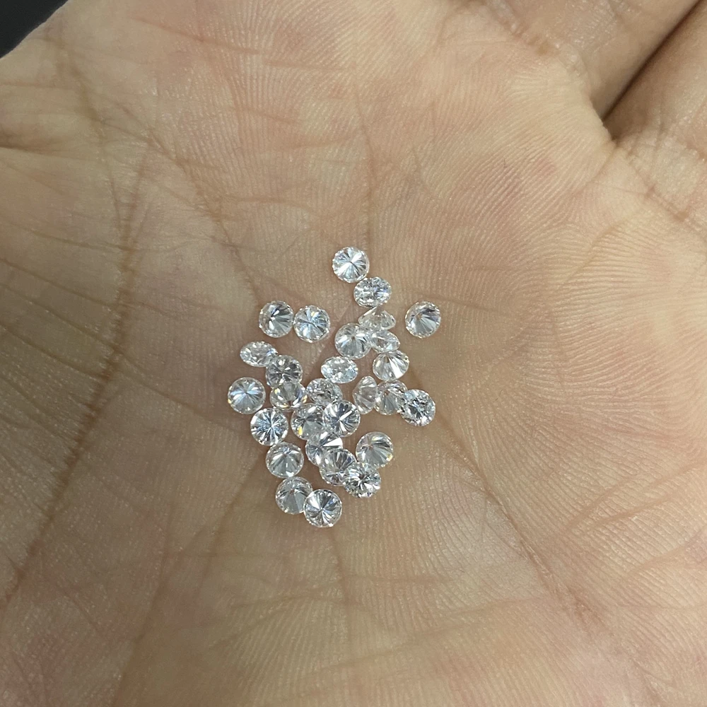 100% Natural Diamonds 3mm 0.11 Carat VS Clarity FG Color Loose White Round Shape Stone For Ring Making