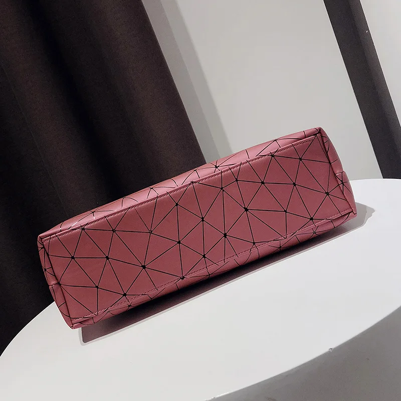 

Bag Europe And America Geometric Trend Rhombus Big Bag Simple Glorious WOMEN'S Bag Fashion Portable Shoulder Bag