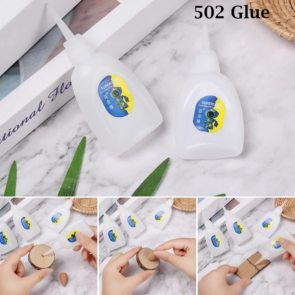 1Pc Practical 30g 502 Ultra-Strong Cyanoacrylate Quick-Drying Glue Adhesive Instant Strong Adhesive Strong Bond Fast Tools