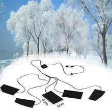 5 в электрогрелки USB Тепловая жилетка нагревательный планшет мобильное согревающее снаряжение набор зимний нагреватель для перчаток стельки для обуви Одежда