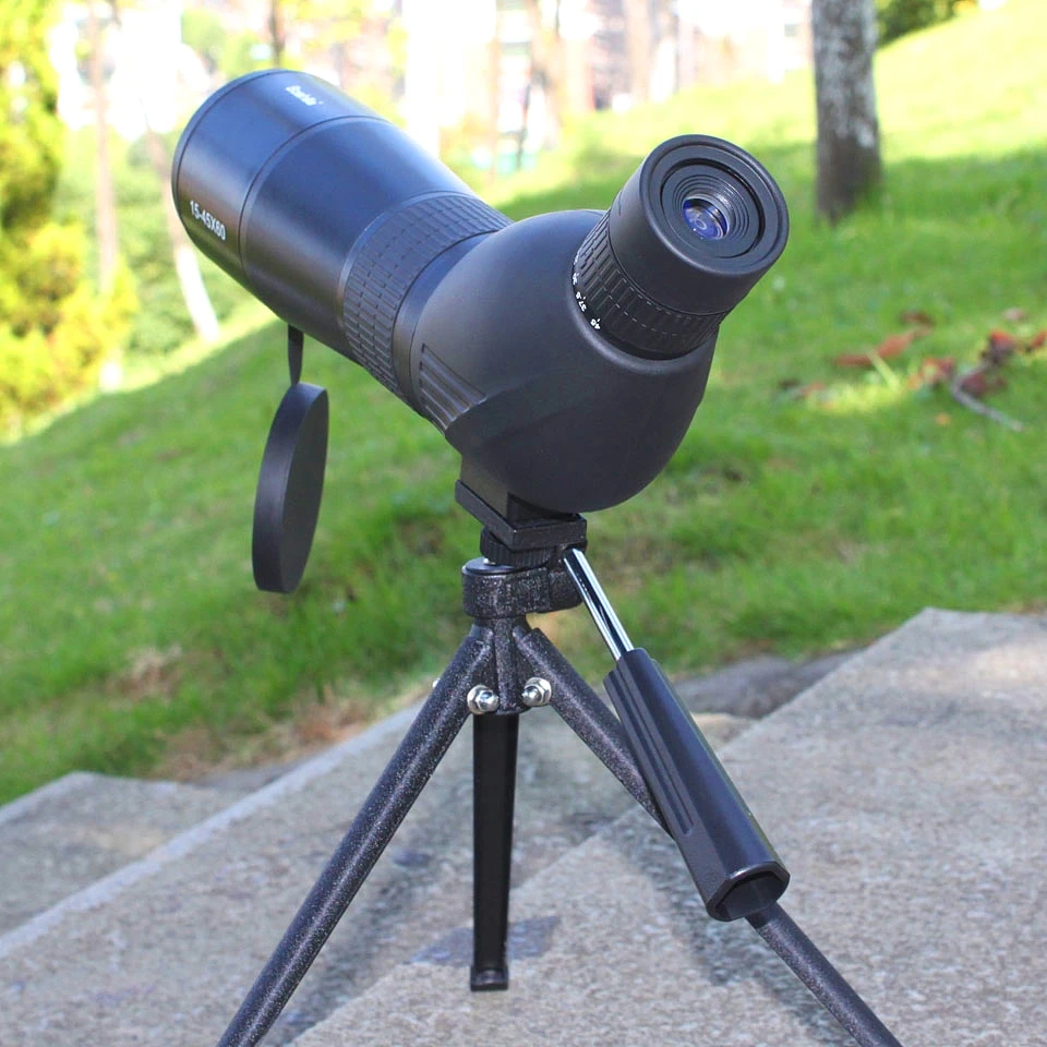 Профессиональные астрономические Монокуляры Boshile 15-45x60 12-36x50 зум hd телескоп Монокуляр птица часы telescopio астрономический
