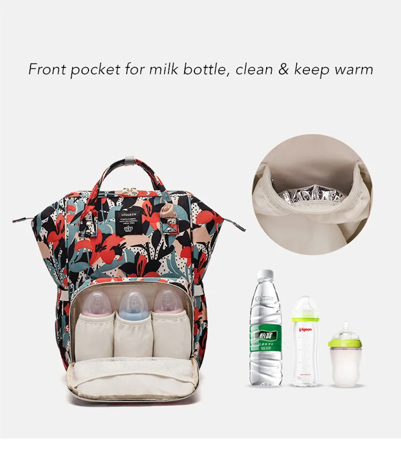 Nappy Backpack Bag Mummy Bag Baby Multi-function Waterproof Outdoor Travel Diaper Bags For Baby Care