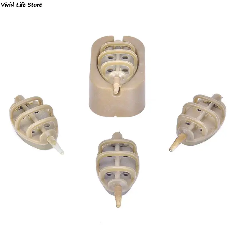 Рыболовная кормушка с формой грузила для карпа метод приманки приманка 15 г/20 г/25