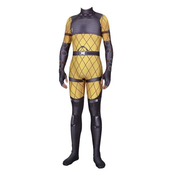 

Apex Mirage Kostuum Cosplay Costume Halloween Christmas Kids Adult onesies Superhero Bodysuit Suit Jumpsuits Rompers costume
