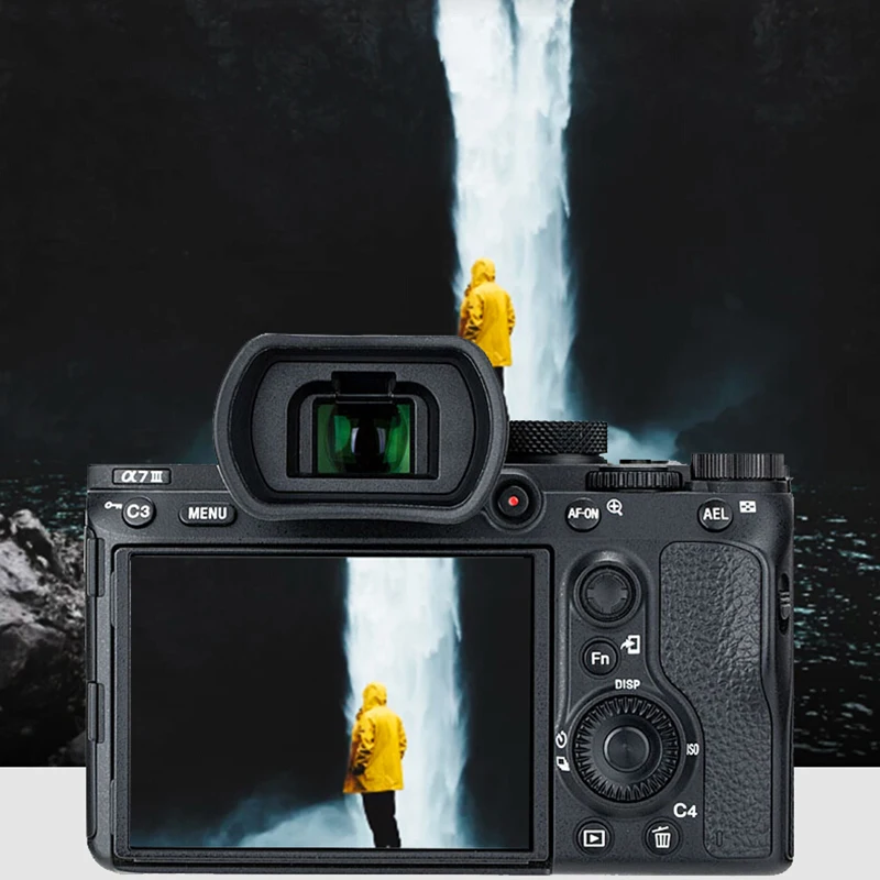 Protezione Per Mirino Oculare Per Fotocamera In Silicone Morbido E Leggero Per Sony A7 A7 Ii A7 Iii