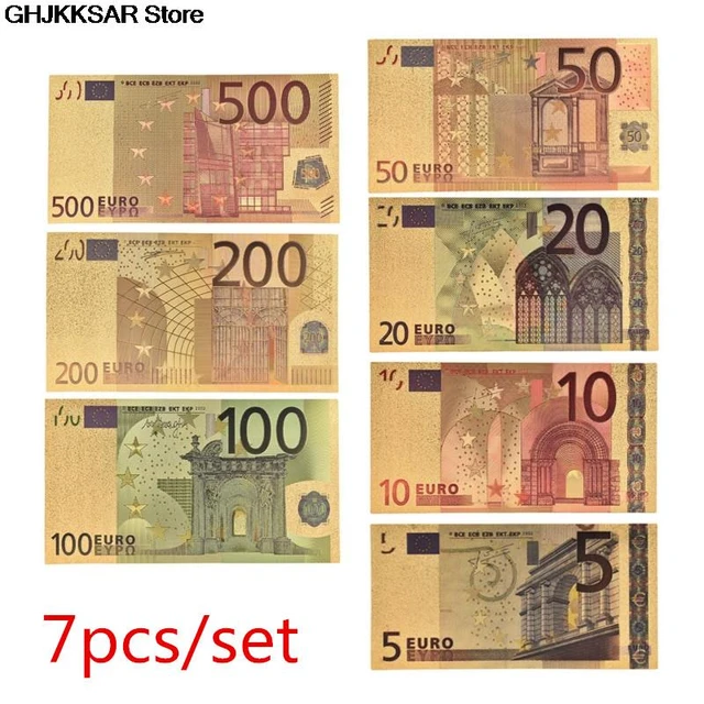 Modello stampabile banconota da 10 Euro