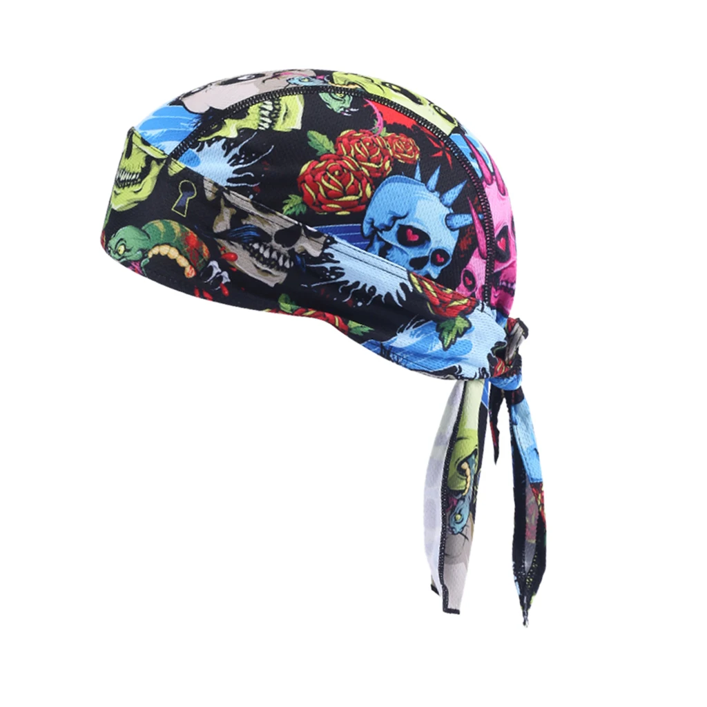 2 Pcs Hiking Motorcycle Cycling Scarf Sport Headwear Women Reversible Bandanas Turban Hand Band  Scarves Outdoor Headband
