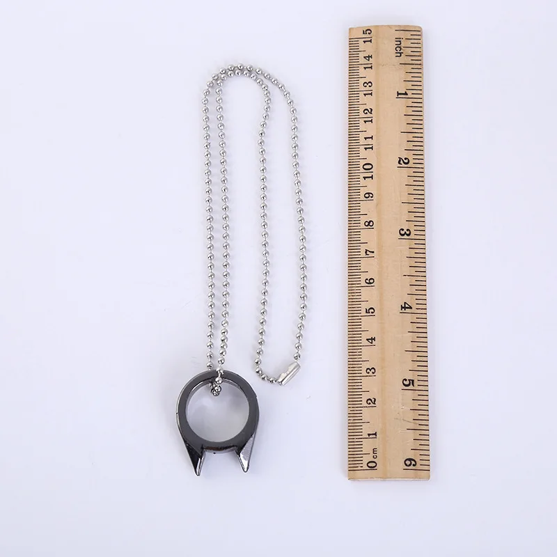 10Pcs Outdoors Edc Tool Self Protection Ring The Cat Ring Single Finger Window Fastener Man Ma'am Self-defense Defence Wolf Arms