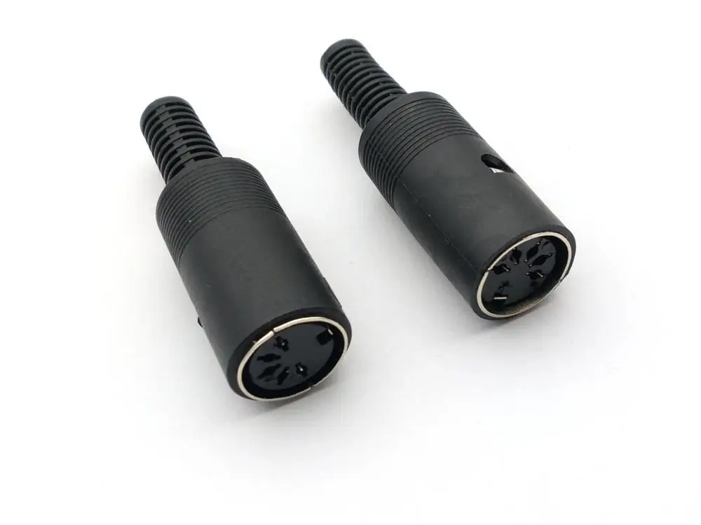 50 шт. 5 контактный разъем для кабеля DIN|socket connector|socket pinsocket cable |