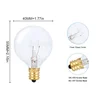 25Pcs G40 String Light Bulb Replace 120V/220V Tungsten  Bulb E12 Base Socket Holder Bulb For Home Garden Decoration ► Photo 2/6