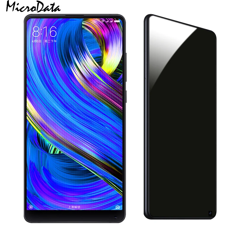 Защитное закаленное стекло MicroData для Xiaomi Mi Mix 2 2S 3 | Мобильные телефоны и