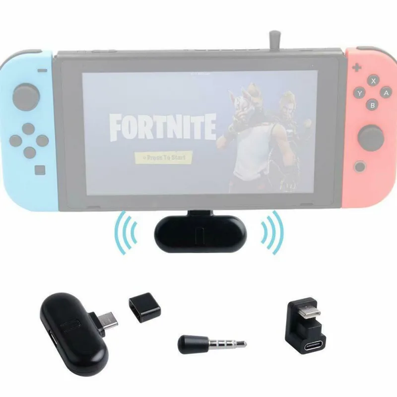 

For Nintend Switch NS PS4 Gaming Headset Adapter Converter Wireless USB Type C Bluetooth Transmitter Stereo Audio Accessories
