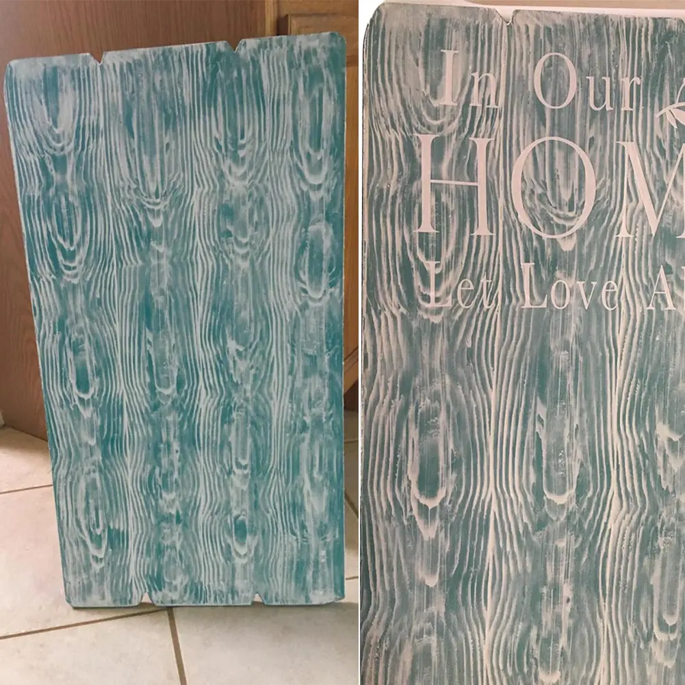 Ручка для дома резиновая синяя DIY прочная эмаистическая настенная решетка украшение имитация дерева узор художественная живопись ролик инструмент