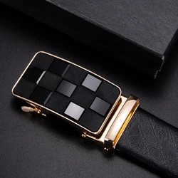 PD 2177 oi tie moda fivelas de cinto para homem cowboy fivelas de cinto automático formal estilo de negócios fivela de cinto 35mm