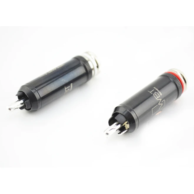 4 шт. 9 мм HI END посеребренный 0102Ag RCA аудио разъем для сделай сам Интерконнектор