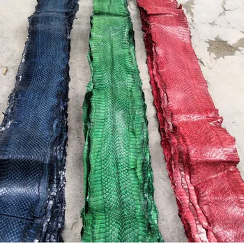 

1pcs snake skin material features more color, firmness and tensile resistance than general snake skin