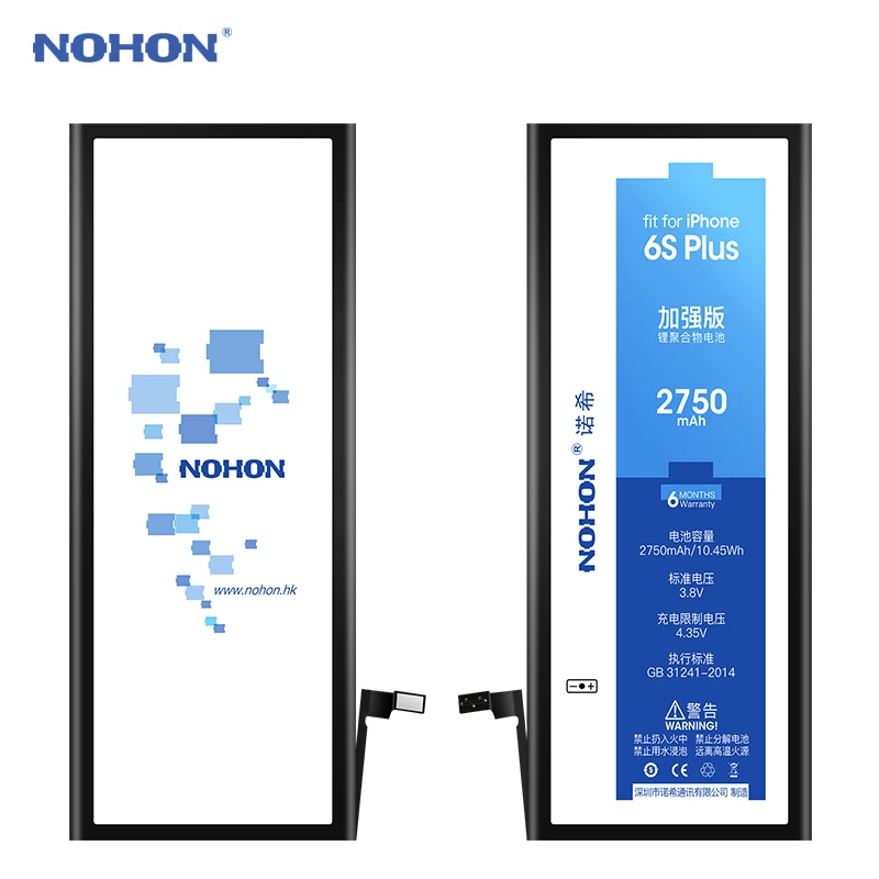 Аккумулятор NOHON для Apple iPhone 6, 6 S, 6 Plus, SE, 6 Plus, 6splus, 6G, сменная батарея для телефона, полимерная литий-ионная батарея
