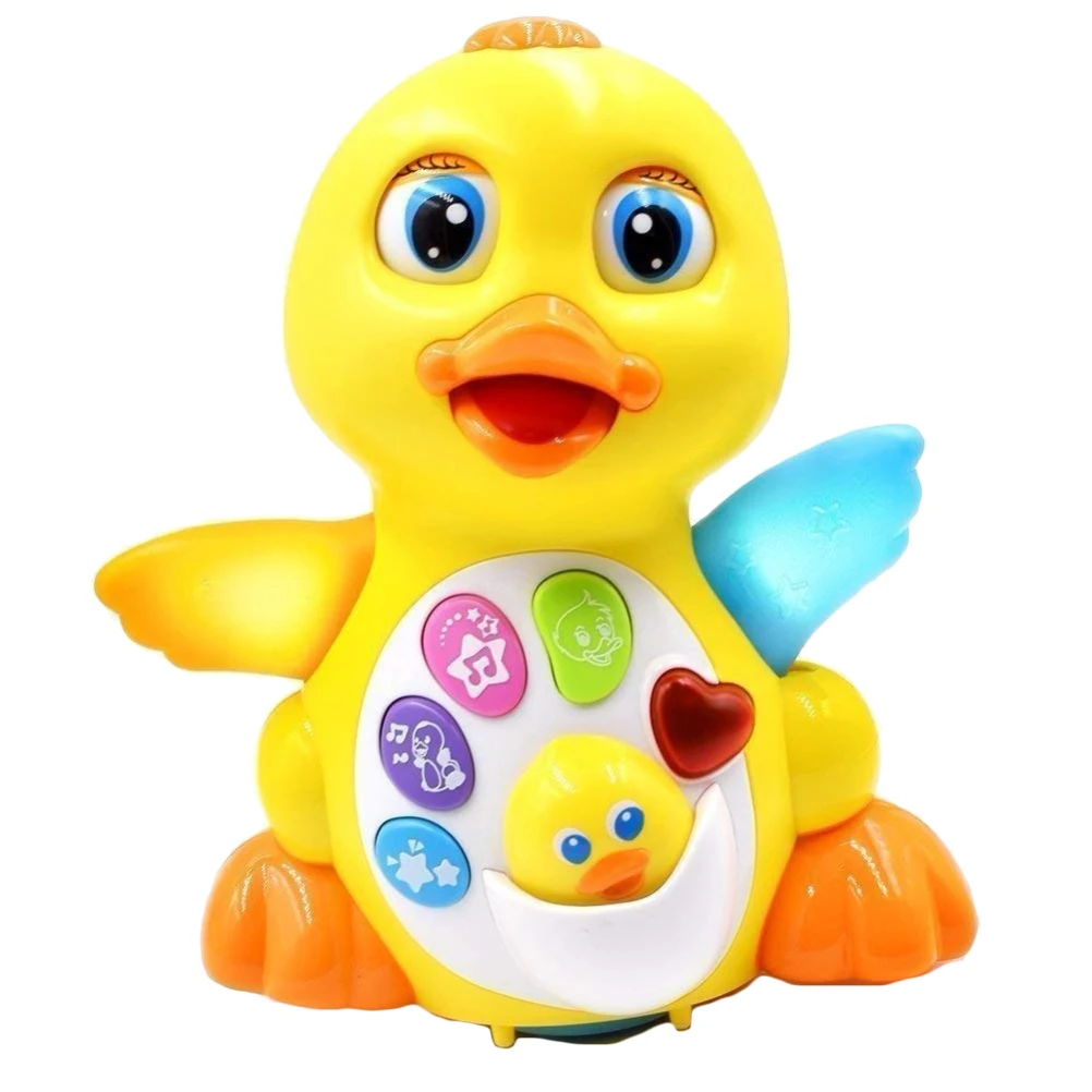 Baby Dancing Walking Music Yellow Duck Toy Interactive Early Education Puzzle Intelligence Development Toy Children Gifts#20