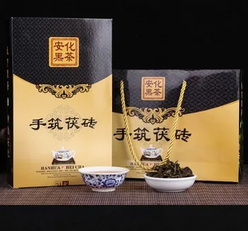 

2011 Hunan Jin Hua Fu Zhuan Cha Golden Flower Fu Brick Tea Black Tea for Health Care and Warm Stomach