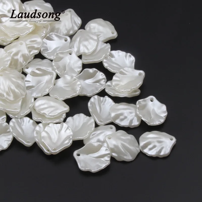 

50PCS 15x18MM Acrylic Material Imitation Pearl Color Shell Beads For DIY Bracelet Necklace Beading Pendant Jewelry Making