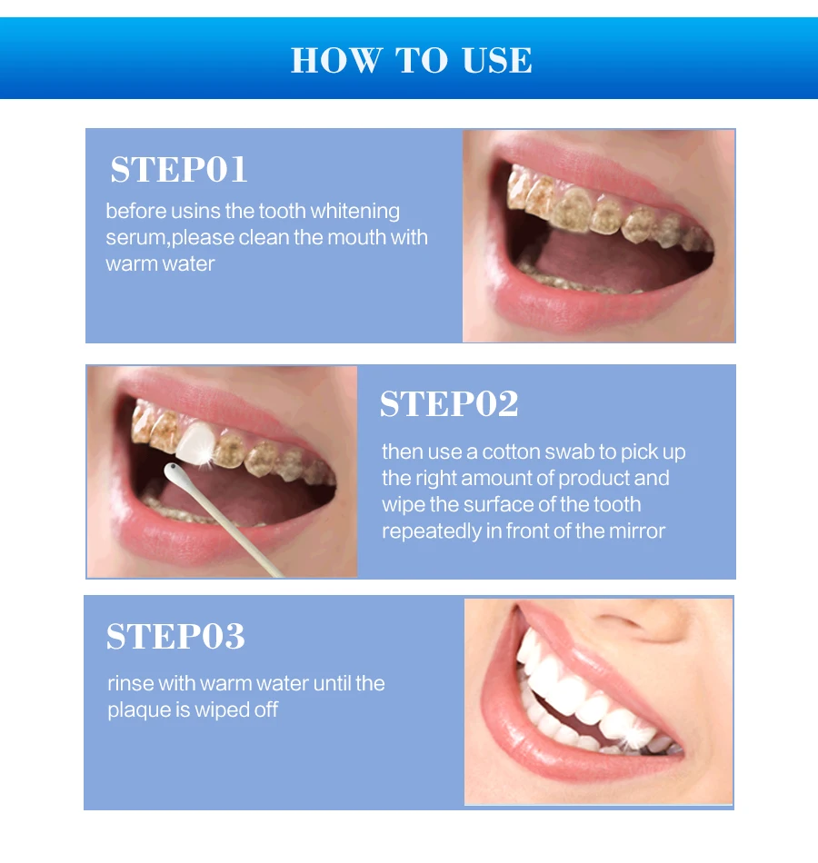 teeth whitening essence