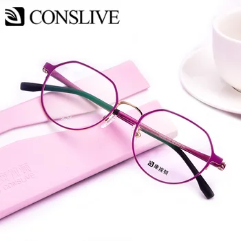 

Optical Glasses Frame Women Big Lenses Rx-able Minus Eyeglasses Myopic Progressive Ophthalmic Glasses Spectacles Frames V6906
