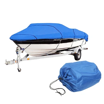 

Outdoor Heavy Fishing Ski Boat Cover Yacht Cover 210D Speed Boat Cover 11-13 Inch 14-16 Inch 17-19 Inch V-Type Hull Waterproof K
