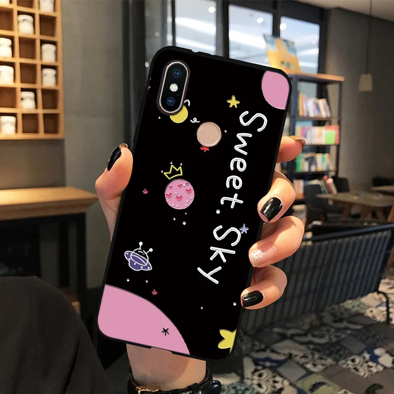 Чехол с 3D тиснением японского аниме для Xiaomi mi 9T Pro CC9 CC9e 9 SE 8 A2 Lite A1 Pocophone F1 для Red mi 6 Pro 6A 5 Plus 5A - Цвет: sweetsky