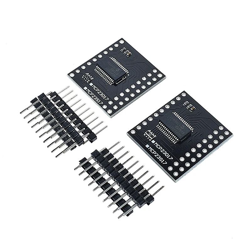 MCP23017 MCP23S17 IEC SPI 16bit I/O Модуль расширения, штыревая панель доска IIC к GIPO конвертер 25mA1 привод питания для Arduino C51