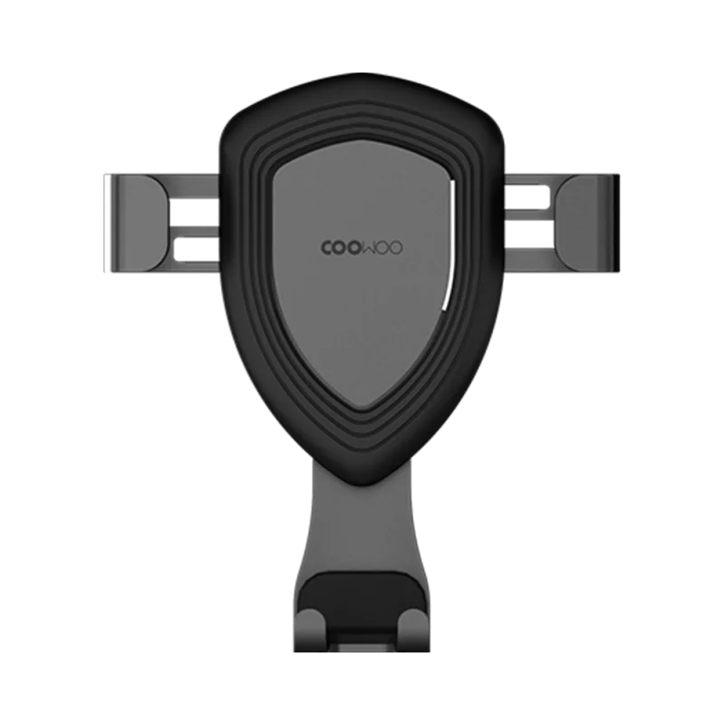 Серый Автомобильный держатель для телефона Xiaomi Coowoo, Автомобильный кронштейн с датчиком силы тяжести, универсальная подставка для смартфона 4,7-6,0 дюймов - Цвет: Серый