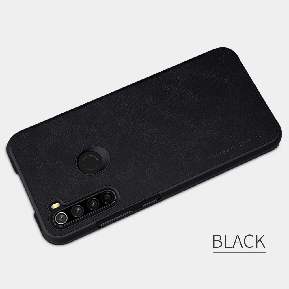 Caes для Xiaomi Redmi Note 8 Note8 Pro Nillkin Qin серия из искусственной кожи флип-чехол для Xiaomi Redmi Note 8 чехол