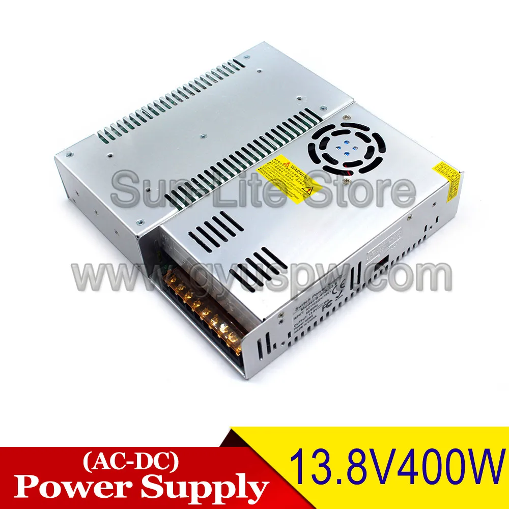 Универсальный переключатель питания DC 13,8 V 29A 400W трансформатор драйвера 110V 220V AC DC13.8V SMPS для освещения CCTV монитора
