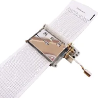 DIY Music Box with Copper Gear, Hand Crank, Paper Strip, Musical Movements, 30 Notes 1