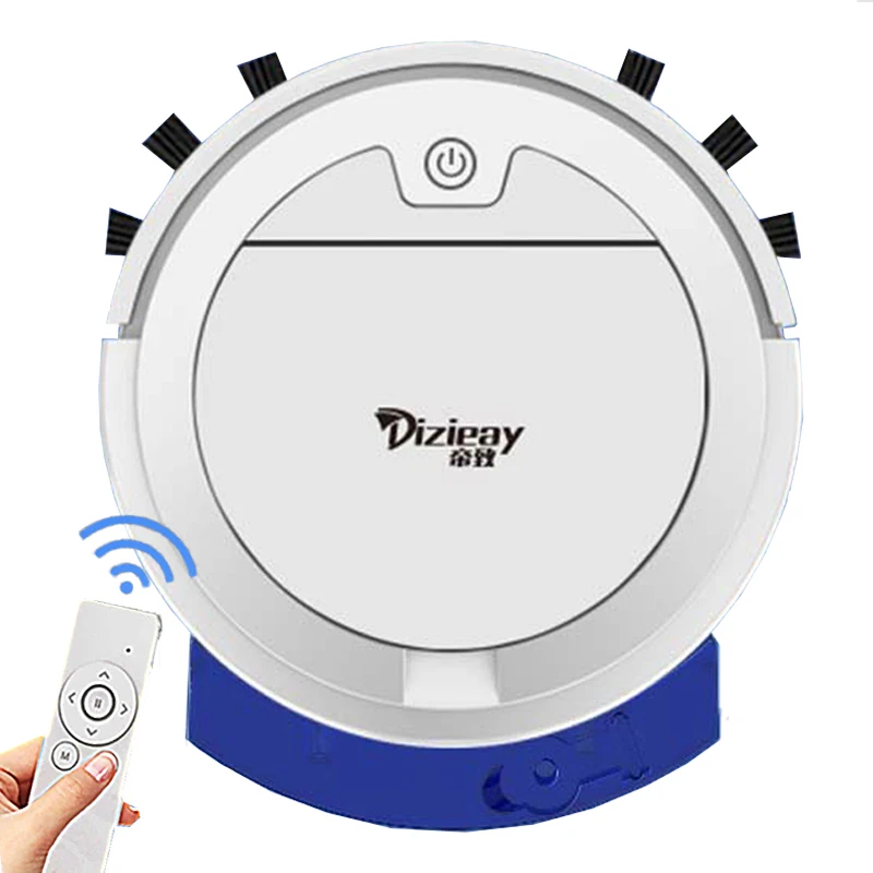 US $47.74 2021 New Robot Vacuum Cleaner Household With Water Tank Remote Control Wet And Dry Vacuum Cleaner Robot Sweeping And Mopping