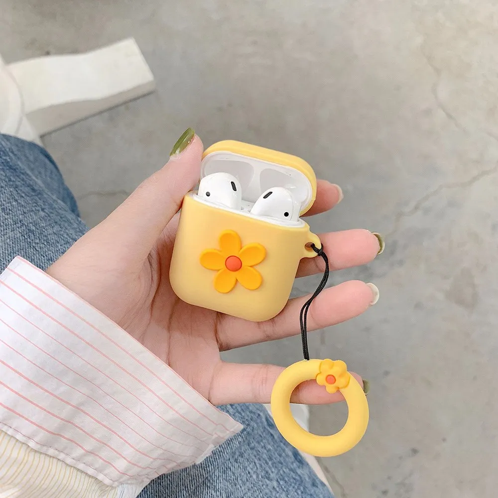 GJ0467 Duffy mickey minnie Bluetooth наушники чехол 3D Snorlax для Airpods 2 1 защитный чехол мягкий чехол для Airpods 1 2 Винни чехол - Цвет: GJ0467