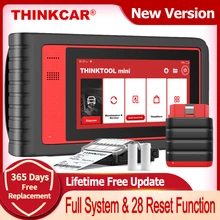 Thinkcar thinktool mini obd2 scanner profissional completo sistema de diagnóstico scanner carro scanner automático ecu codificação teste ativo