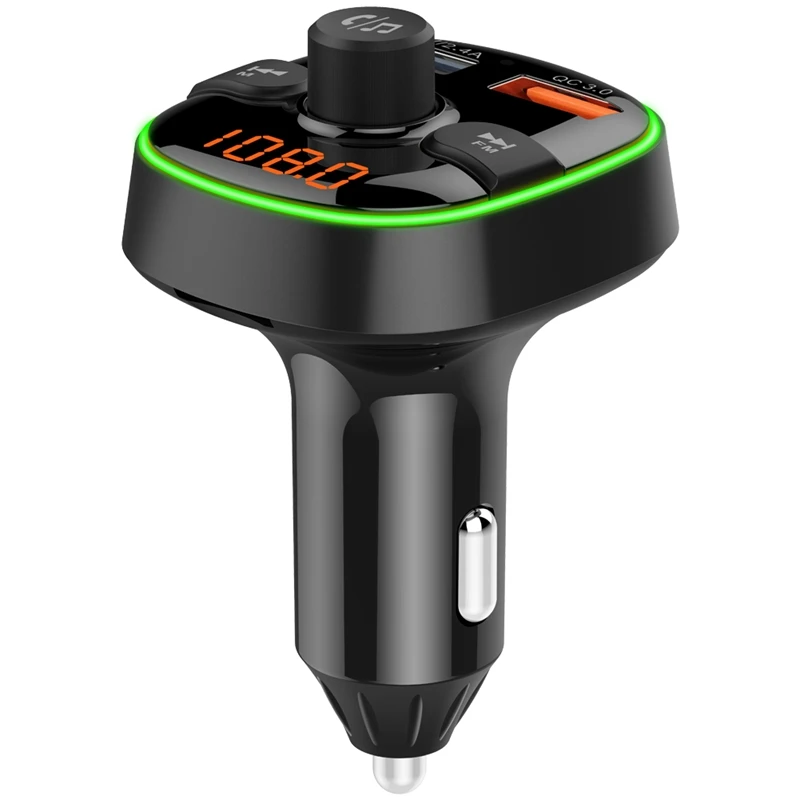 12V 24V BC52 Handsfree Car Kit Bluetooth 5 0 FM передатчик модулятор USB Музыка Аудио MP3 плеер