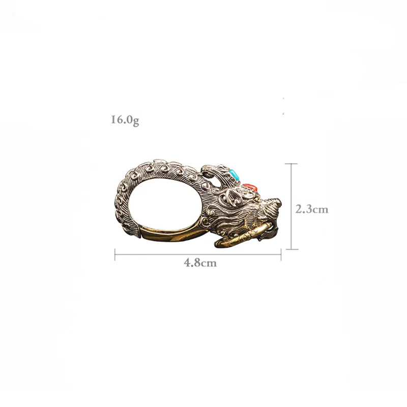 dragon brass key chain (8)