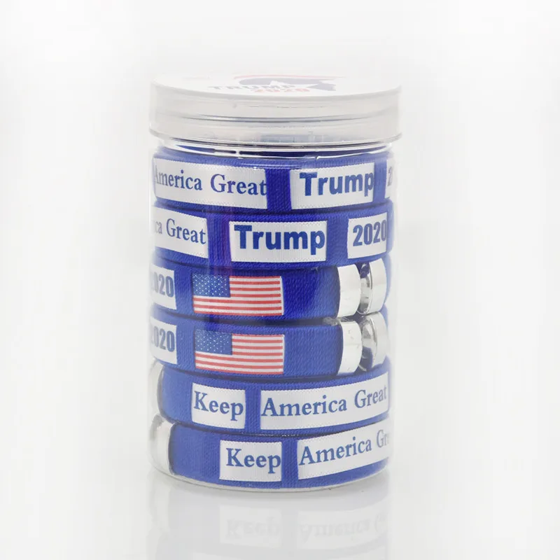 WR горячий! Дональд Трамп смешная ручка подставка держатель Шутка Подарок на день рождения игрушка забавный кляп подарок Свалка с Трампом - Цвет: 6pcs blue bracelet