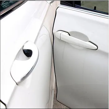 

Car Styling Door protection Rubber Strip Stickers For Audi S5 8T 9T S6 C7 S7 4G S8 D4 TT TTS RS 8S 8J A3 8V A4 B9 B8 A6 C7 C8