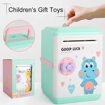 

Innovative ATM Piggy Bank Intelligent Automatic Opening Password Vouchers New Exotic Children's Gift Toys Child Piggy Bank