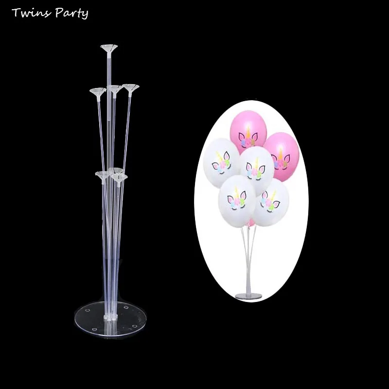 

Twins Party Baby Shark 1set Air Balls Stick Stand Baloon Birthday Party Decor Kid Adult Arch Table Ballon Bride to Accessories