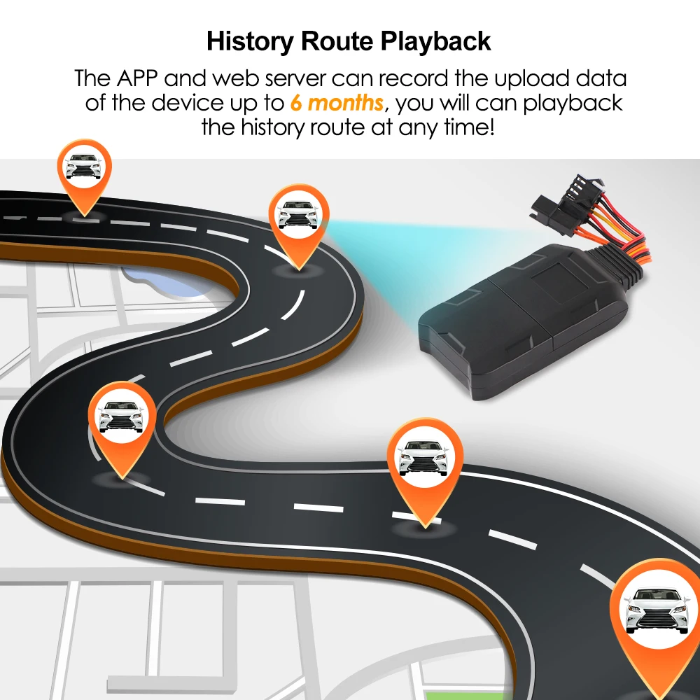 Gps трекер Автомобильный gps локатор отрезание топлива голосовой монитор gps автомобильный трекер ГЛОНАСС отслеживающее устройство ударное оповещение SOS бесплатное приложение PK GT02A