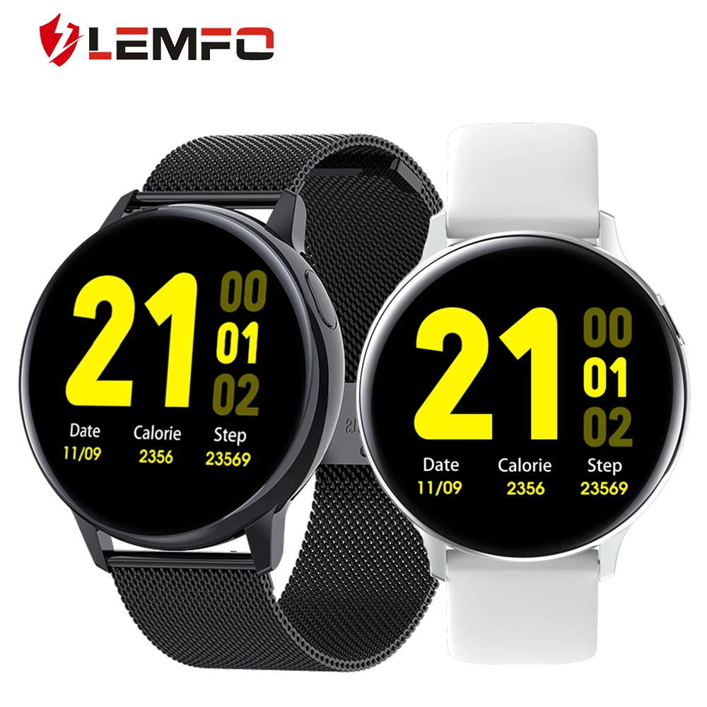LEMFO 2020 New S30 Smart Watch Men ECG Heart Rate Body Temperature Sleep Monitor IP68 Waterproof Smartwatch for Android IOS|Smart Watches| - AliExpress
