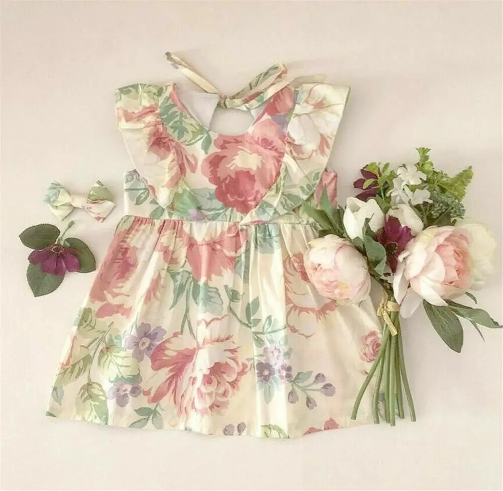 Прямая поставка детская нарядная одежда для маленьких девочек праздничное