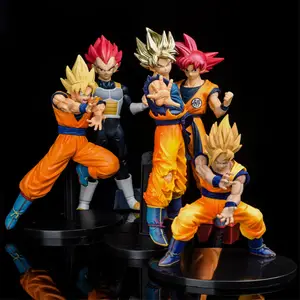 Compre SHF Dragon Ball Z Super Saiyan Goku Figure Blue Hair PVC Toys 15cm  barato — frete grátis, avaliações reais com fotos — Joom