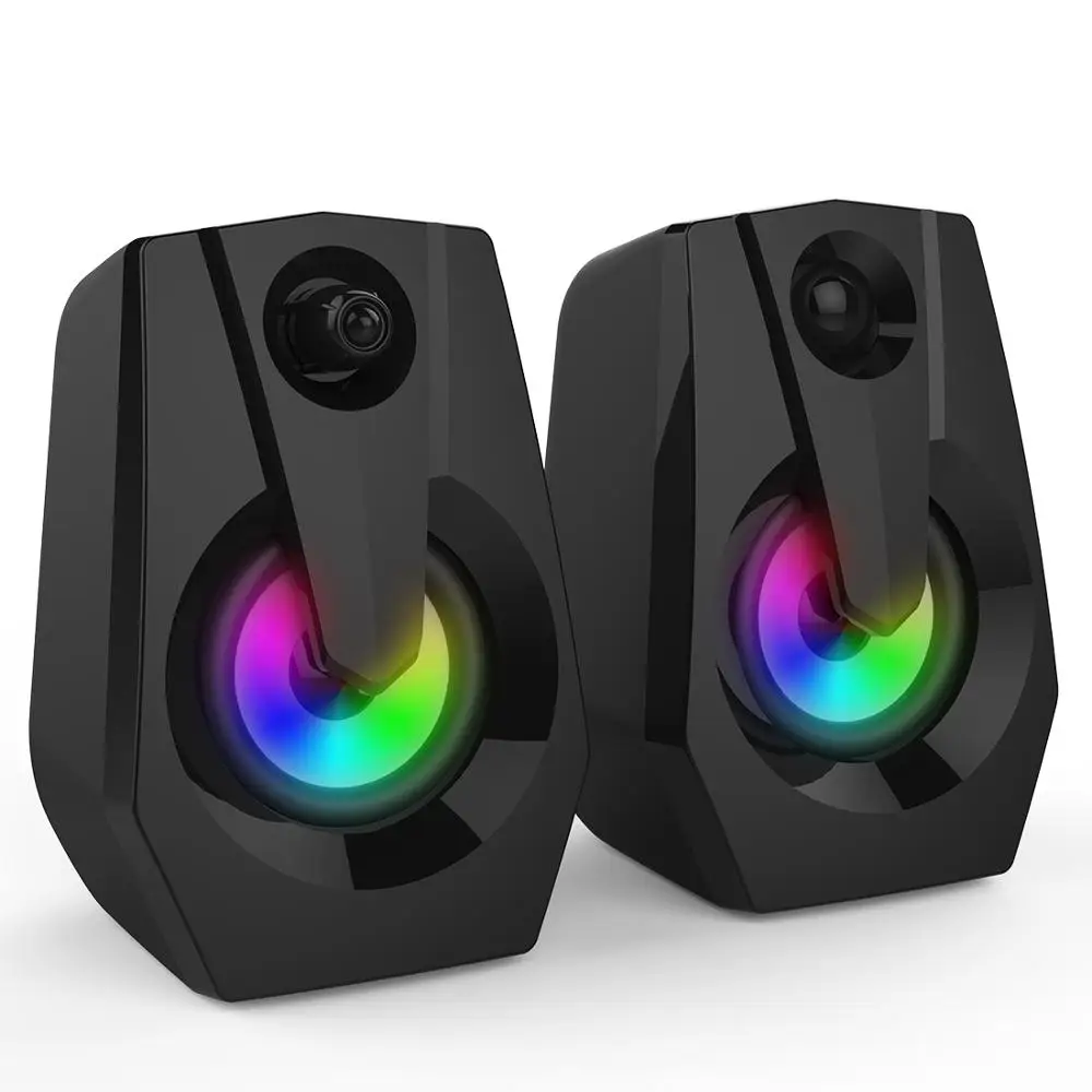 

Computer Speakers Stereo 2.0 USB Multimedia Speaker with Volume Control Powered by USB Stereo PC Laptop Desktop Loudspeaker